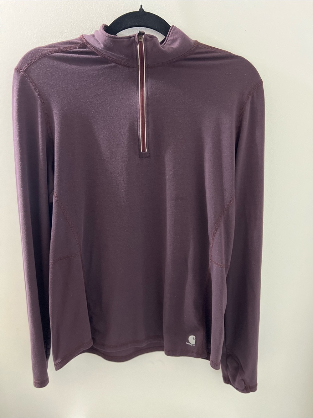 Carhartt Women’s Quarter-Zip Performance Pullover - Plum